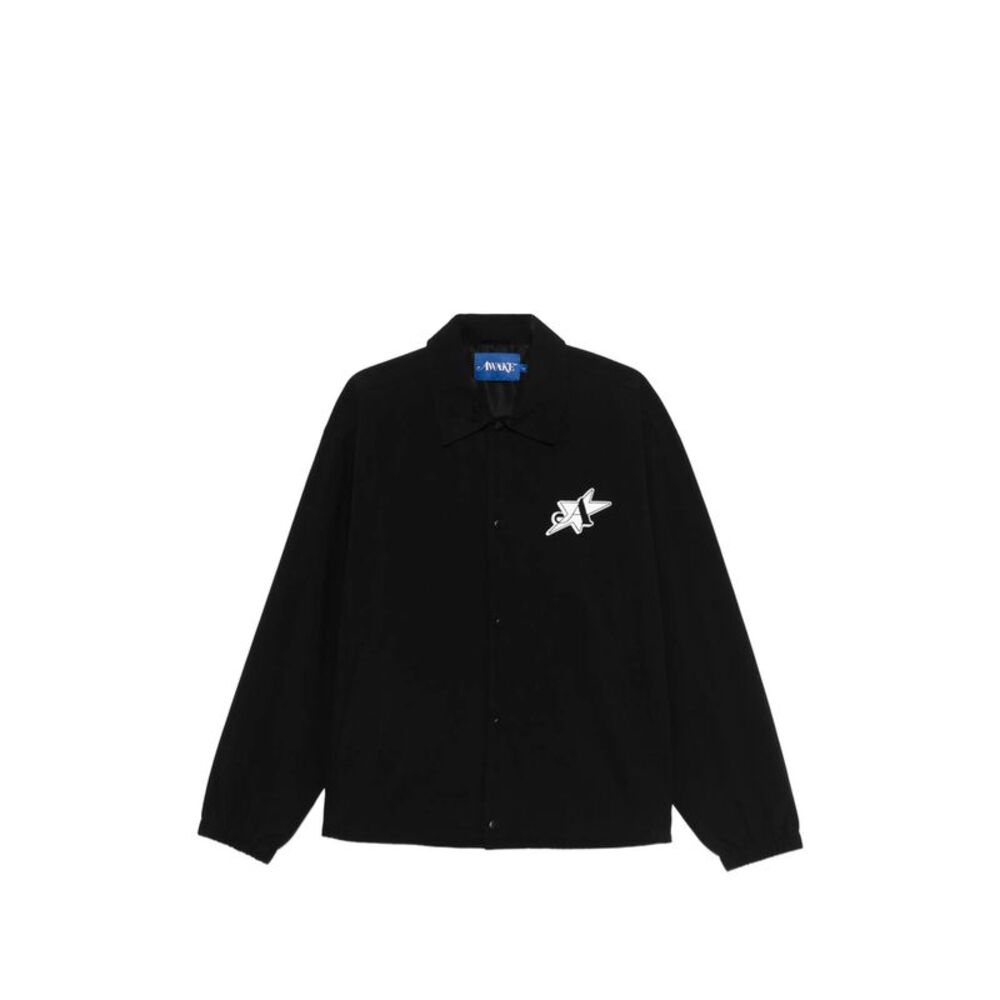 Awake Ny Black Jackets - Shirt Jackets Men